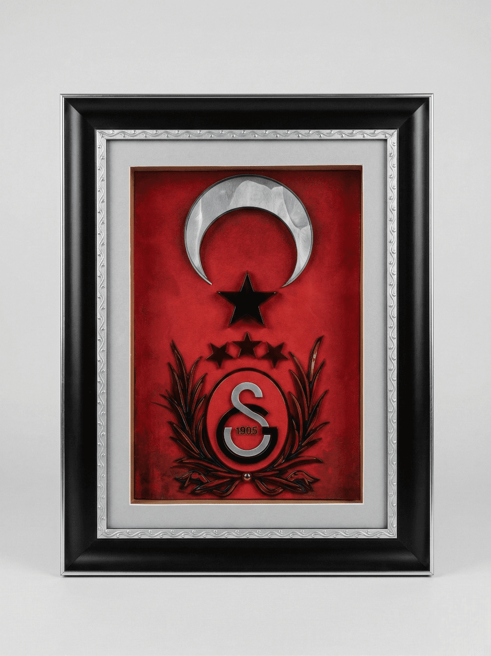 3 Boyutlu Galatasaray Logolu Rölyef Tablo